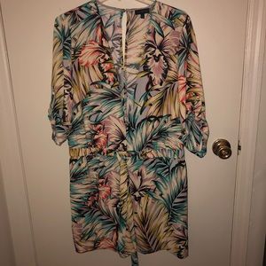 SOLD Limited Brand Tropical Patterned Romper